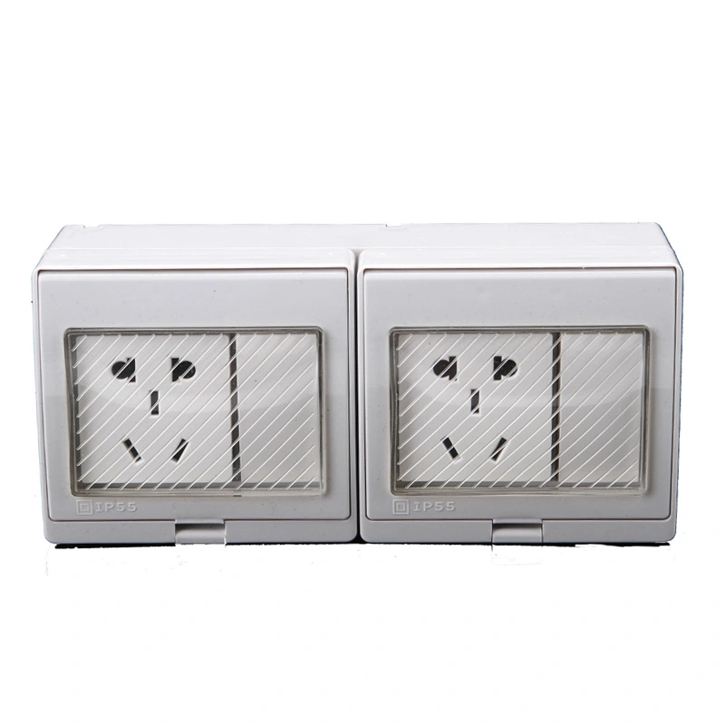 IP55 Series 5 Pin Multifunction Wall Socket ine Switch yeKumba