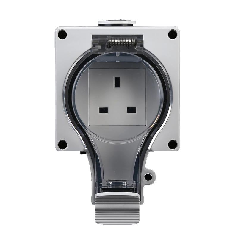 IP66 New Series British Waterproof Outdoor Socket ine Switch