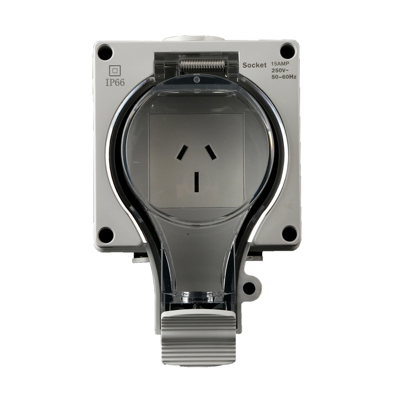 IP66 New Series Yakagadziriswa Surface yeAustralia Socket ine Switch