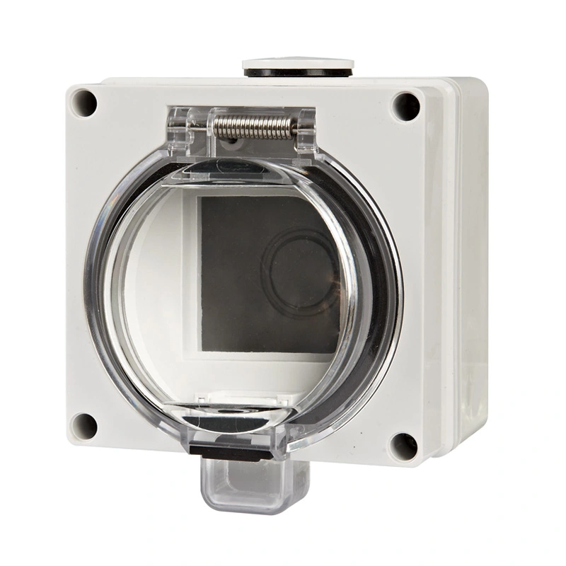 IP66 Series Isingapindi Mvura Socket 1 Module Empty Enclosure