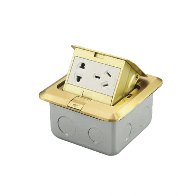 Pop Up Type Recessed Floor Socket Outlet