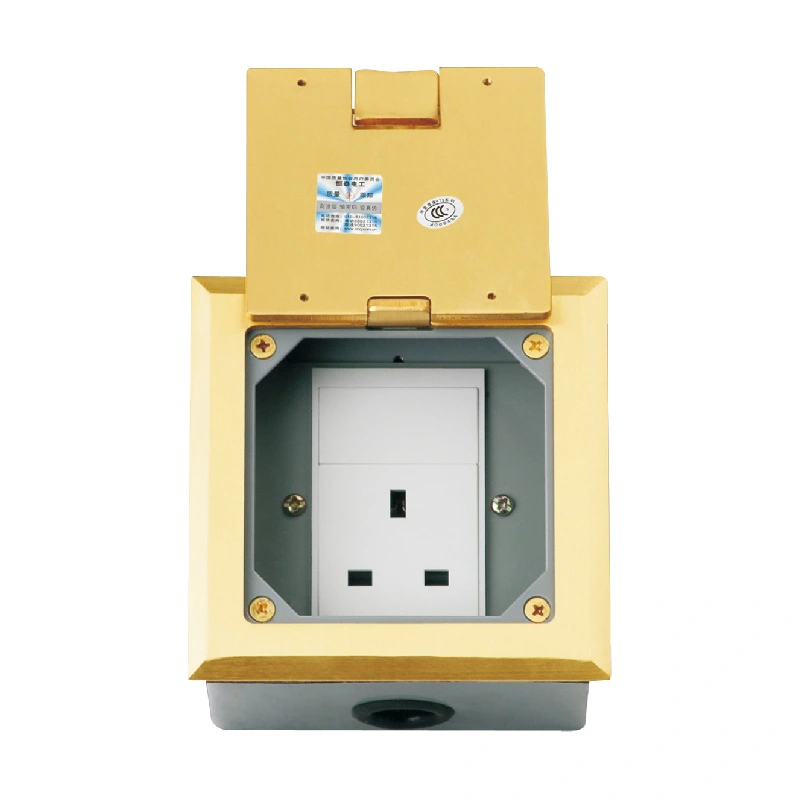 Kumusoro Clamshell Multi-Function Floor Socket 3 Module Capacity